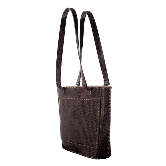 🌟Host Pick 🌟 Leather Crochet Store Genuine Leather Tote Bag - Picture 7 of 7